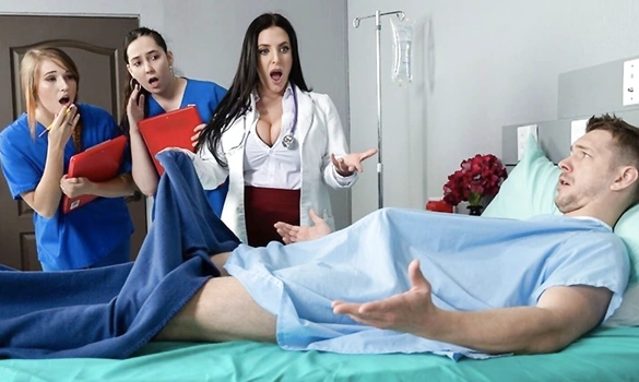 Врач учит практиканток находить зачатки простатита при помощи секса